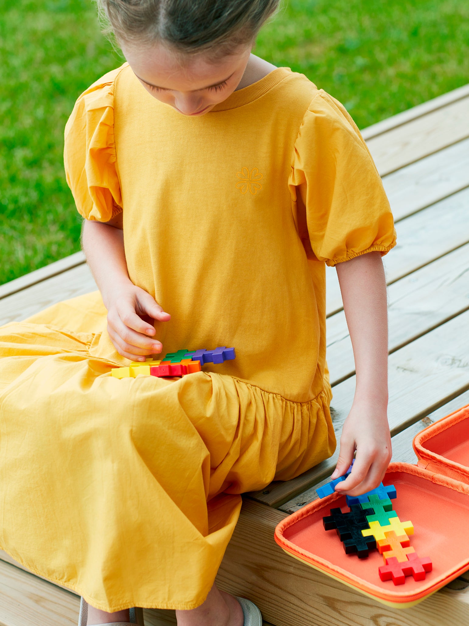 BIG Gul Resväska - 15 stk